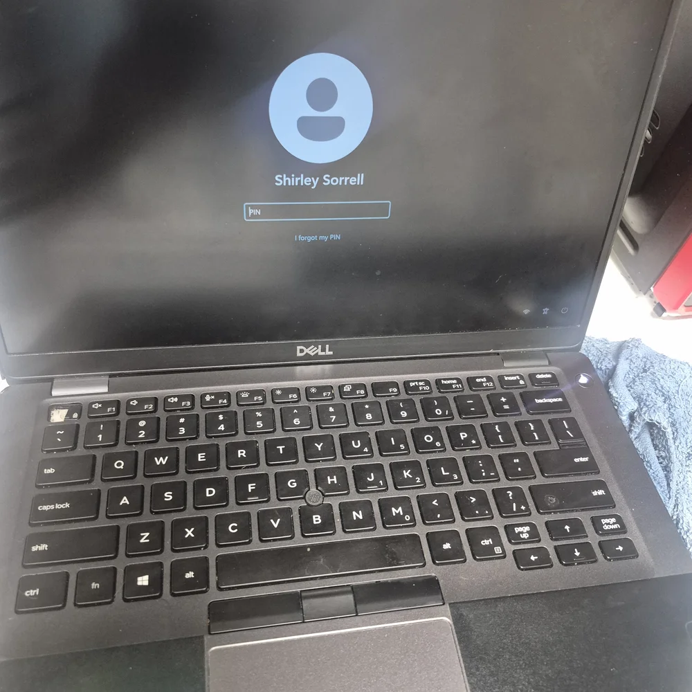 Dell Black Laptop